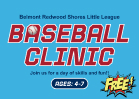 Free Baseball Clinic for Ages 4-7
