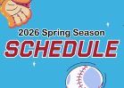 Spring 2026 Schedule